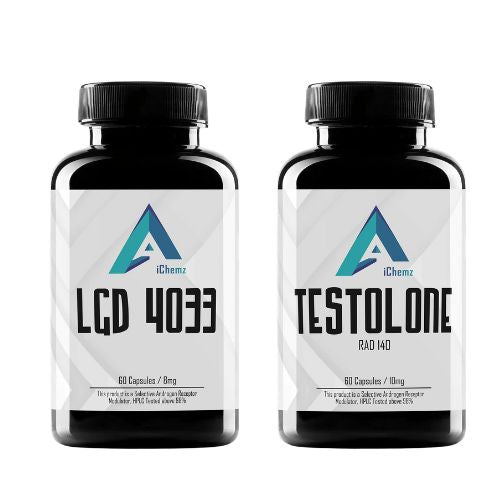 Лигандрол LGD4033и Тестолон RAD140 за изграждане на мускулна маса